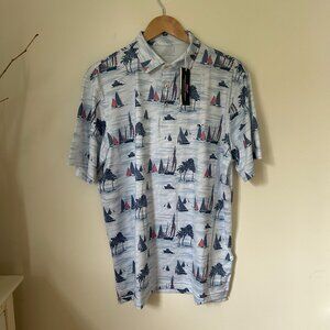 NWT VV Perfomance Polo with Boats - Size L